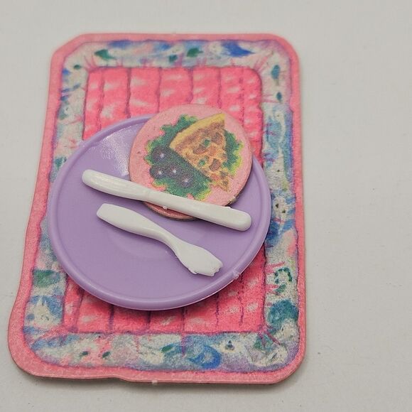 Vtg Barbie Sweet Roses Dining Lazy Susan Vegetable Platter Replacement Parts 80s - Picture 6 of 16